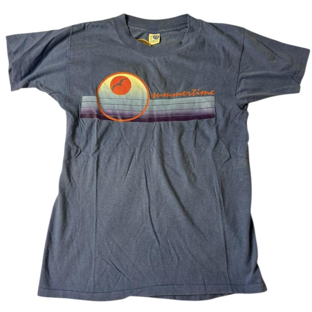 ARTEX Summertime Graphic Tee Small - Vintage